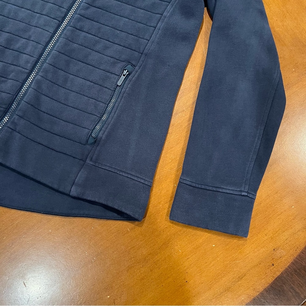 Lululemon Women’s Fleece Be True Jacket Inkwell Blue Size 8 Relaxed Fit Soft - Picture 8 of 16